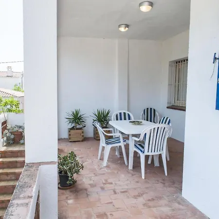 Con Terraza, Parking Y Jardin, A 300m De La Playa - Es-228-40 Apartment